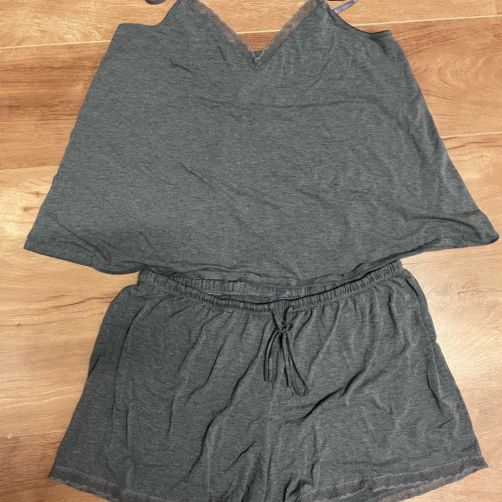 Women's Charcoal Sleepwear Set
